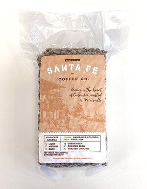 16 OZ GREEN COFFEE BEANS BAG